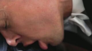 Mega hung MrDeepVoice raw destroys and ass licks Ruslan Angelos ass