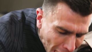 Mega hung MrDeepVoice raw destroys and ass licks Ruslan Angelos ass