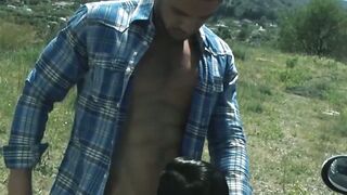 Dominant Dato Foland anal breeds submissive hunk Rex Cameron