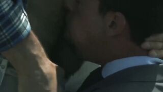 Dominant Dato Foland anal breeds submissive hunk Rex Cameron