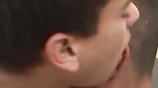 MONSTROUS TWINK GANGBANG UNLEASH THE FURY ON ROCK SOLID COCKS!
