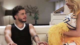 Cheerleader Seduction Spencer Scott Dersstyng Stepson Apollo Banks in Sultry Sex Toy Distraction