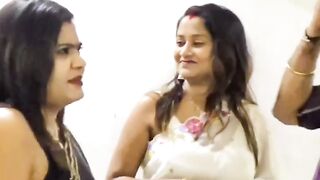 MINDBLOWING NEIGHBOURING SAREE SAGA! 1 Dude, 2 Desi Housewives, 1 Epic threesome in a DEBAUCHED SareeFilled FFEST!