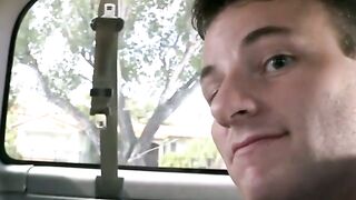 GOT SCREWED AND LOVED IT! Gay Blond Hottie Sucks Straight Dudes Dick, Then Cramps Him Out