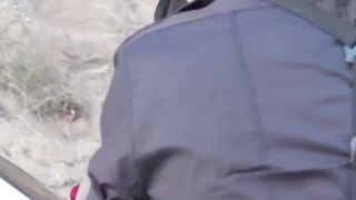 THIEF ALERT! 2 BAD Girls, 1 VERY BAD Cop Exclusive Nasty Outdoor ThreeSome