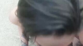 THIEF ALERT! 2 BAD Girls, 1 VERY BAD Cop Exclusive Nasty Outdoor ThreeSome