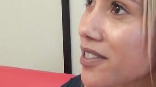  CHEATING FAKE PRODUCER LEFT HER MILLIONAIRE ASHAME, BLONDE SWEETHEART SUCKS HIM RAW AND MAKES HIM CRY LIKE A BABY WITH UNbelievable FACE FELT.cumGGG