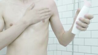 Levi Stones ShowerDown Witness the Unbridled Passion of This Chiseled Sensation!
