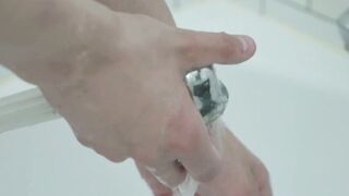 Levi Stones ShowerDown Witness the Unbridled Passion of This Chiseled Sensation!