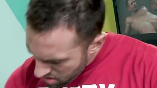 BUSTED Unreleased Footage! Massive Tattooed Flesh vs. Tight Athlete Holes
