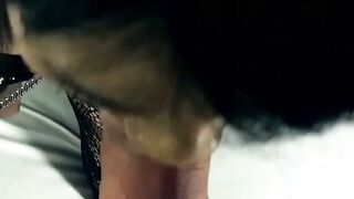 THE UNTHINKABLE DEPTH! Petite Ladyboy Kims JawDropping Swallowing Stunt!
