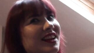 BRITISH REDHEAD BLOWOUT Submission Takes a DARK TURN