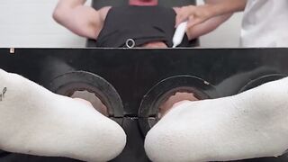 Wild tickle torment with Restrained hunk Brody and jock Dan Edwards