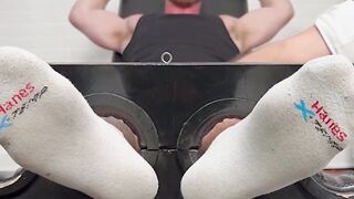 Wild tickle torment with Restrained hunk Brody and jock Dan Edwards