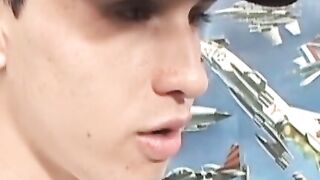 DROPPING BOMBS Latino Cutie OFFERS Himself to the DROP DEAD SWEET Guard for a ButtBlazin, AnalPoppin Good Time!