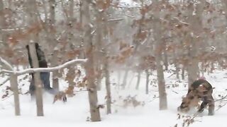 Blizzard of Desire JD Phoenix and Nick Capra Get DOWN in the Snow!