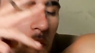 UNLEASH THE FURY Brutal Chain Smokes and Sucks Hard on Horny Markels JawDropping Cock!