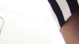 JAPANESE HOUSEWIVES EXPOSED Hidden Cam Catches Innocent Babes Peeing in Shocking Reality TV Style!