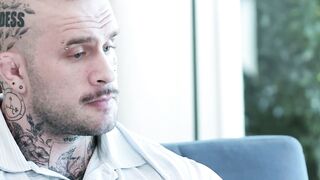 BAD BOY REHAB Hunk Davin Strong Gets Gangbanged by His NONONSENSE Parole Officer Jayden Marcos