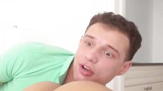 MILF MONSTROSITY  Stepsons Worst Nightmare JawDropping 40YearOld Step MOM Squirts on Big, Unyielding Cock