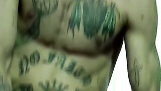 UNLEASH THE FURY Tattooed Twink Obliges Elderly Dom with Unbridled Cock Worship!