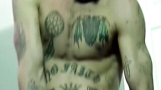 UNLEASH THE FURY Tattooed Twink Obliges Elderly Dom with Unbridled Cock Worship!