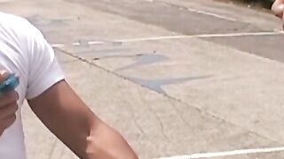 UNBELIEVABLE LATINO ANAL SLUT CUMS WHILE BEING FURIOUSLY ANAL RAMMED BY A GIANT COCK