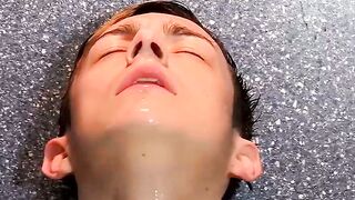 UNLEASH THE BEAST Silas Grays Shower Sexplosion!