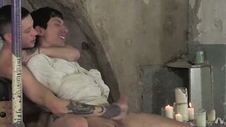 UNLEASH THE CUMFEST Dominant Encounter with Submissive Stud Luca Zavat