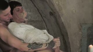 UNLEASH THE CUMFEST Dominant Encounter with Submissive Stud Luca Zavat