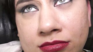 MONSTROUS BOOTY BOMBSHELL BRINGS THE PAIN   Tattooed Titans Takedown Her Juicy Jade Jiggle Matcher