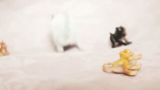 FEAST mode activated! Insatiable Giantess Gobbles Up Defenceless Hamster in Brutal Vore Smashing!