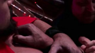 BRAD CONNORS UNLEASHES HIS SUPERHERO SATISFYERS ON BAXTER JAMES HELPLESS BEHIND