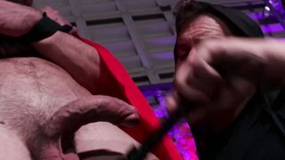 BRAD CONNORS UNLEASHES HIS SUPERHERO SATISFYERS ON BAXTER JAMES HELPLESS BEHIND