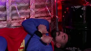 BRAD CONNORS UNLEASHES HIS SUPERHERO SATISFYERS ON BAXTER JAMES HELPLESS BEHIND