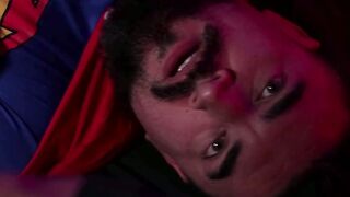 BRAD CONNORS UNLEASHES HIS SUPERHERO SATISFYERS ON BAXTER JAMES HELPLESS BEHIND