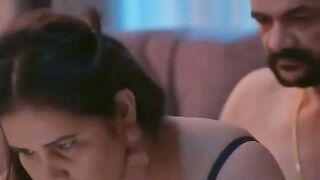 MOTHERSON INLAW SEDUCTION BIG BOOBS BAHU EXPOSES HER STRONG LEGS IN THE BEDROOM, SEE HOW SHE GETS LAND IN DADS LAP NOW