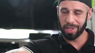 STEPSONS MASSAGE REQUEST TURNS INTO BLOWBANGROD! GORGEOUS MINOR GETS PREADING, BLOWJOBS, AND TAKES COCK SO HARD HE LOSES JOY!