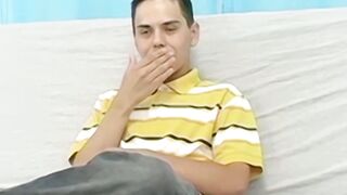 UNBELIEVABLE! Petite Latino Twink Cody Ethan MAXES OUT on Camera  intimate interview and INSANE cumshot!
