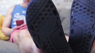GIRL, GET READY FOR THE SOLE OF A LIFETIME! Analrous Star Gregg Squirms with Pleasure as he Gives Himself the Foot Massage of a Thousand Midlands
