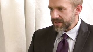 DIRK CABER GETS ROYALLY SCREWED! Witness the Unholy Union of Lust and Leather as Dirk Caber gets FBIFUCKED in the most EPIC bedroom BANG of the CENTURY!!