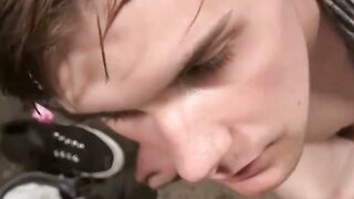 UNLEASH THE BEAST Hung Desperate Journey Ends Horny 30yo Top Crushed by Built 25yo Twinks Magic Cock!