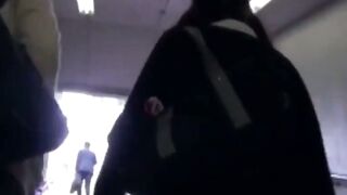 IRONY ALERT! Japanese Sweethearts in Naughty Distractions  Caught on Camera Without a Clue!