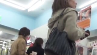 IRONY ALERT! Japanese Sweethearts in Naughty Distractions  Caught on Camera Without a Clue!