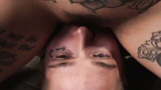 VICTIM SELECTED Tattooed Dominatrix Leigh Raven Unleashes BEAST MODE on Submissive James  WATCH TILL THE END FOR THE ultimate EXPLOSION!