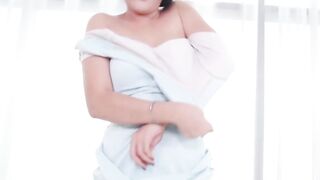 UNLEASH THE BEAST Insatiable Asian Shemale Teases, Then Unloads an Epic cumshot!