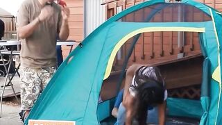 JUICY BLACK MILF TAKES ON WHITE MONSTROSITY  The SWEETEST Anal Fuck Youve Ever Seen!