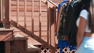 JUICY BLACK MILF TAKES ON WHITE MONSTROSITY  The SWEETEST Anal Fuck Youve Ever Seen!