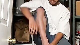 UNLEASH THE BEAST Foot Reveal with the HOTTTEST Young Jock in Town!!!