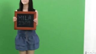 Newbie Milf Mila Explodes on Camera Shy Girl Turns into XXX Siren